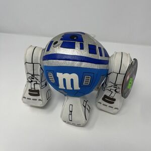 Star Wars Chocolate Mpire Blue‎ Character as R2-D2 M&M Plush NEW W/ TAGS